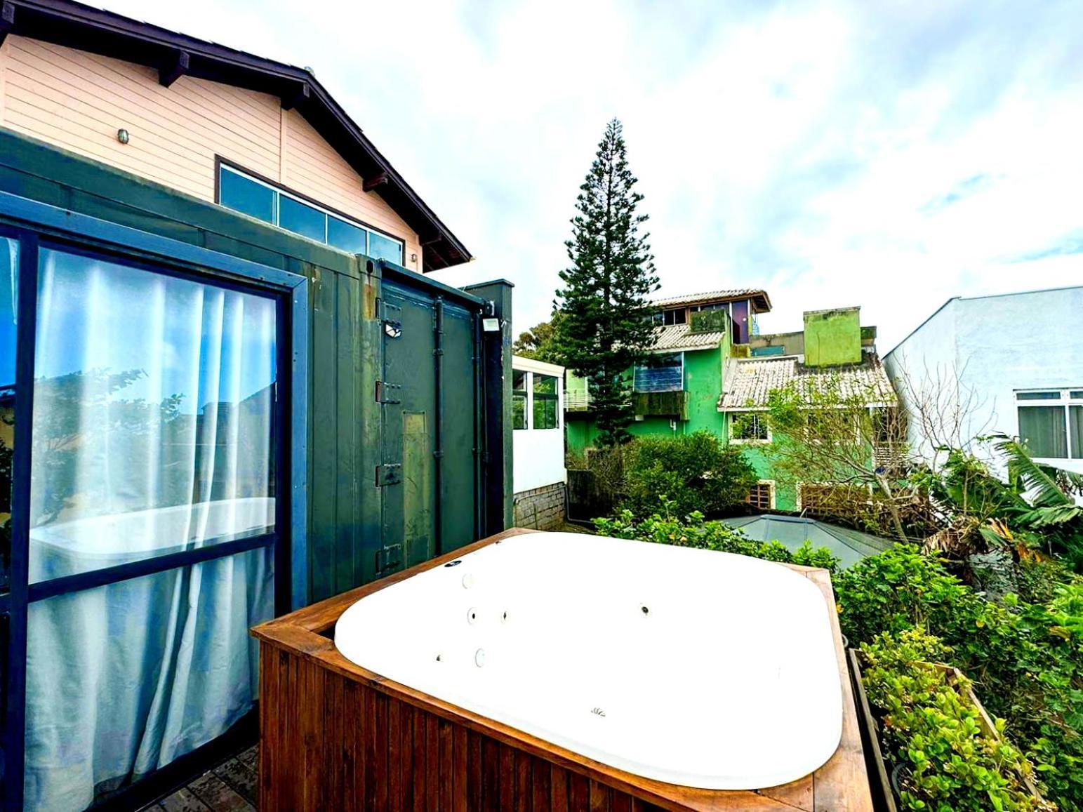 Casa Container de Frente para o Mar no Campeche, 4 hóspedes Florianópolis Exterior foto